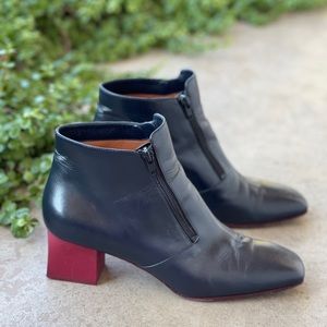 celine boots square toe